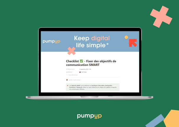 Checklist - Objectifs de communication SMART - LP
