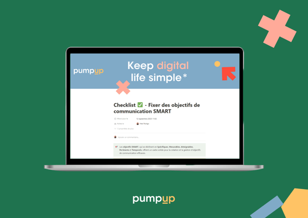 Checklist - Objectifs de communication SMART - LP Checklist - Objectifs de communication SMART - LP